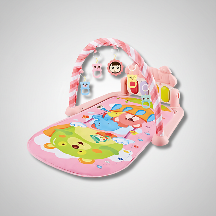 Baby Play Mat with Musical Activity Gym – Infant Development & Tummy Time Toy