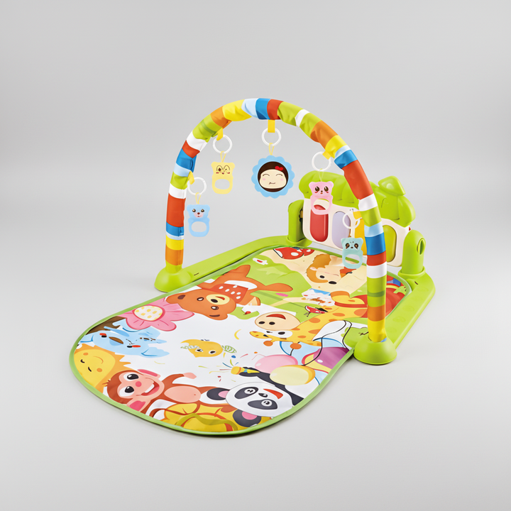Baby Play Mat with Musical Activity Gym – Infant Development & Tummy Time Toy