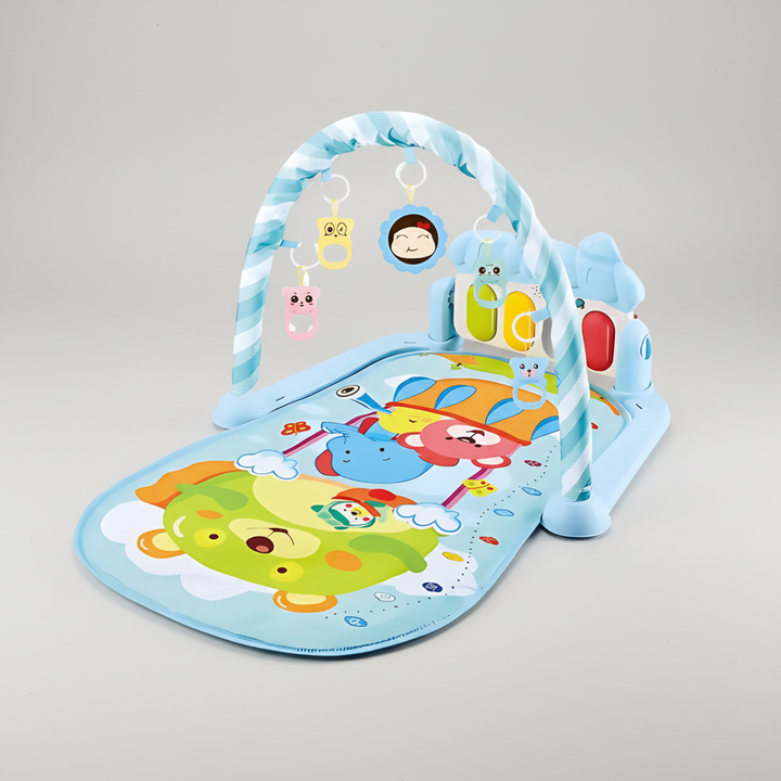 Baby Play Mat with Musical Activity Gym – Infant Development & Tummy Time Toy