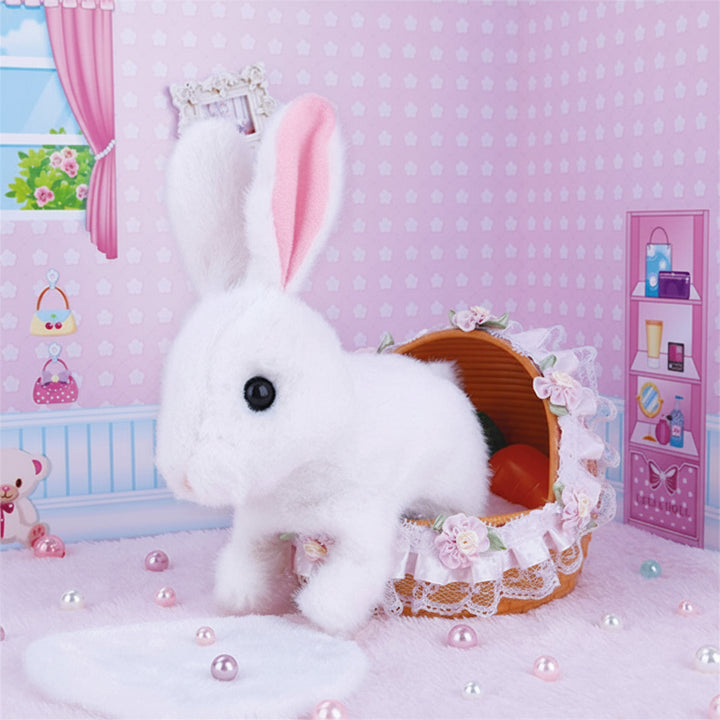 Interactive Walking Bunny Toy with Sound – Plush Rabbit for Kids