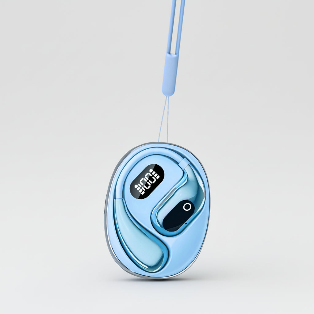 Translation Earbuds - Bluetooth Open Ear Wireless Headphones for Travel & Calls