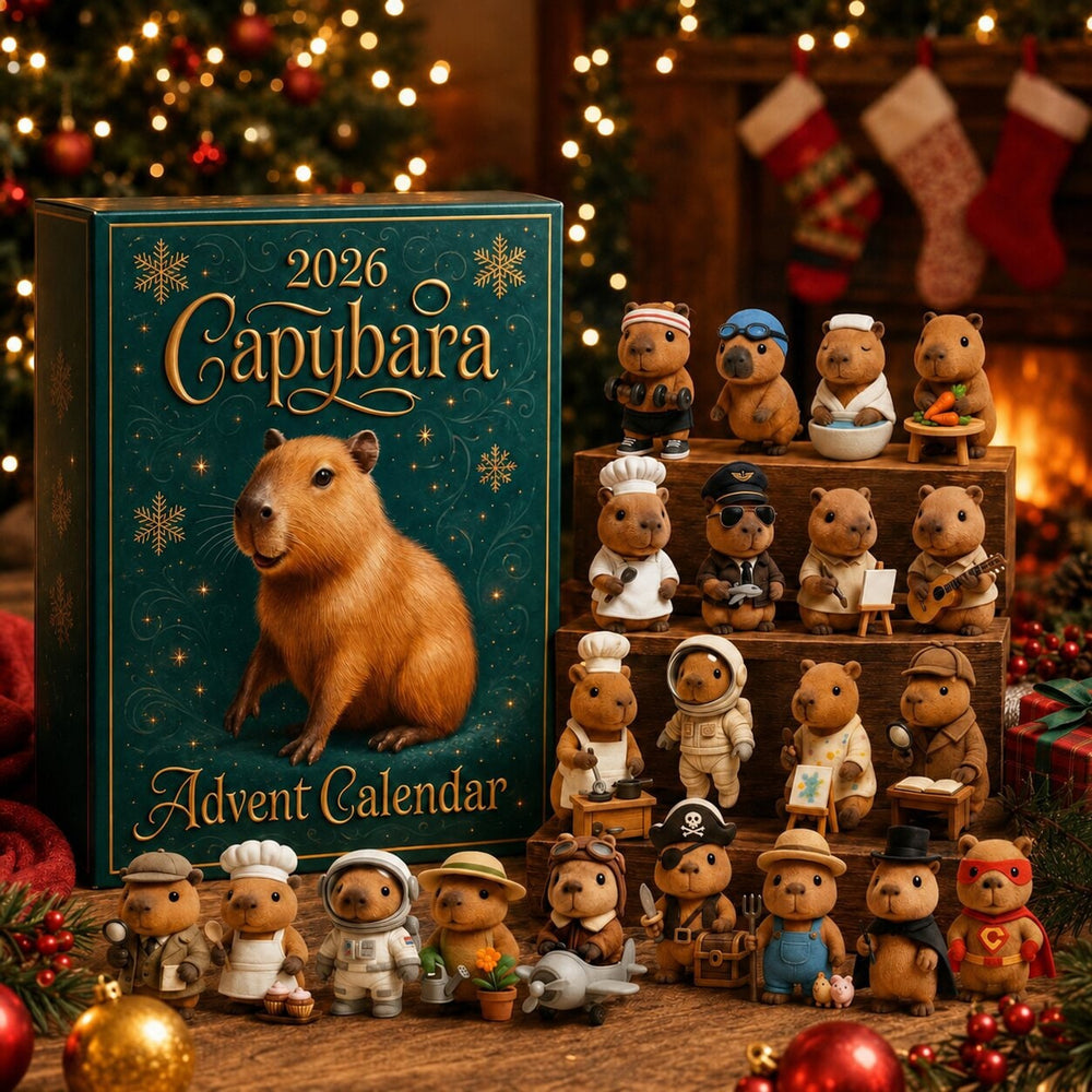 Capybara Advent Calendar 2026 With 24 Surprise Figurines - Image 1