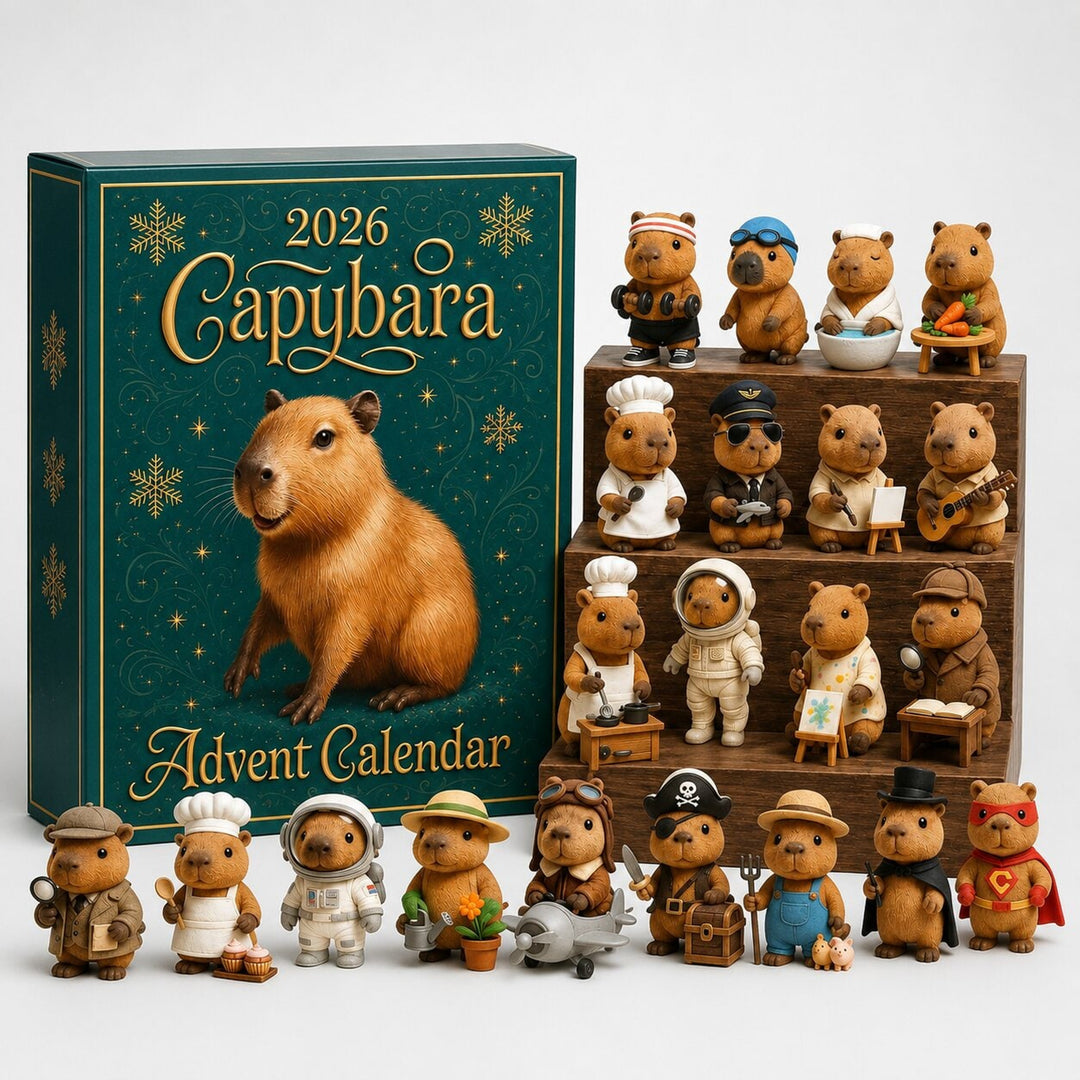 Capybara Advent Calendar 2026 With 24 Surprise Figurines - Image 7