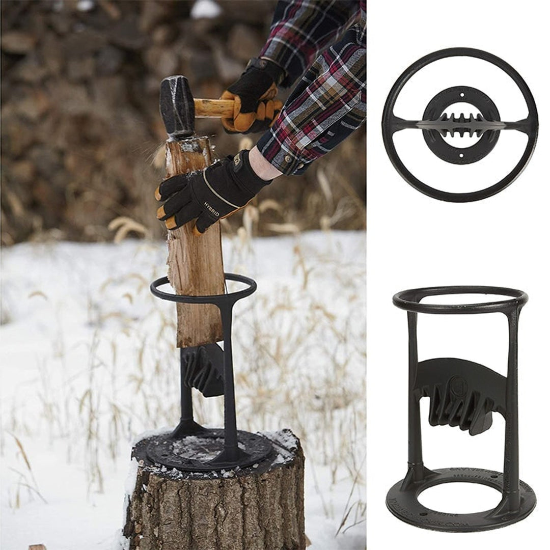 Cast Iron Wood Splitter For Camping And Firewood - Image 2