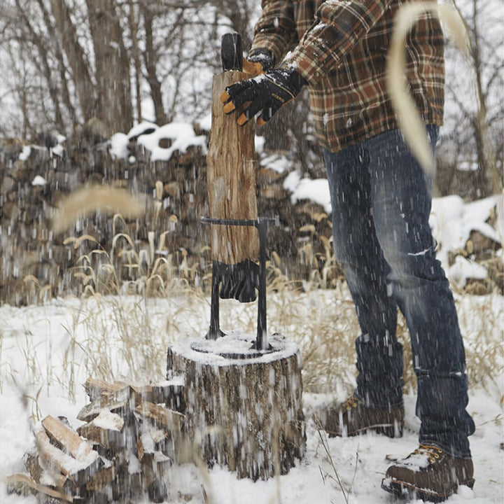 Cast Iron Wood Splitter For Camping And Firewood - Image 3