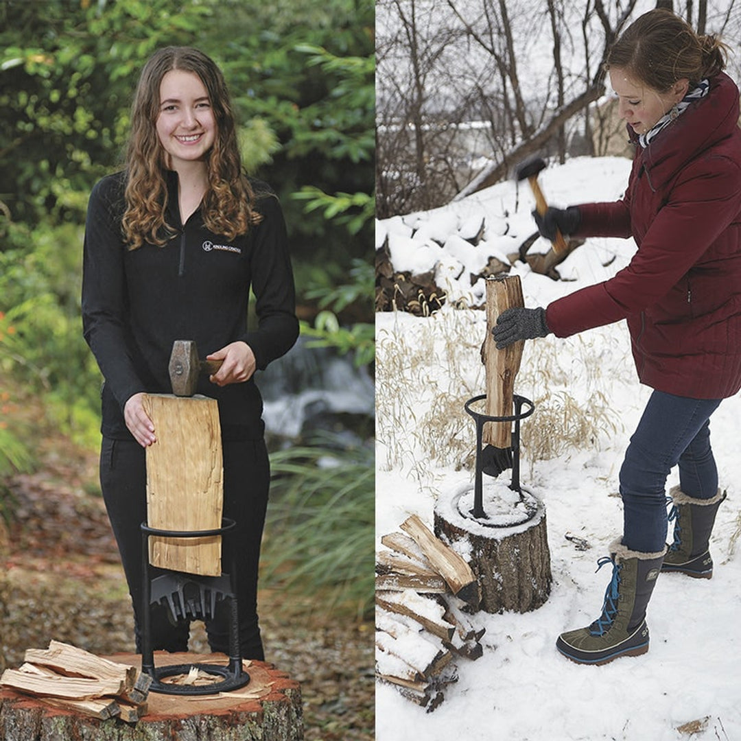Cast Iron Wood Splitter For Camping And Firewood - Image 5