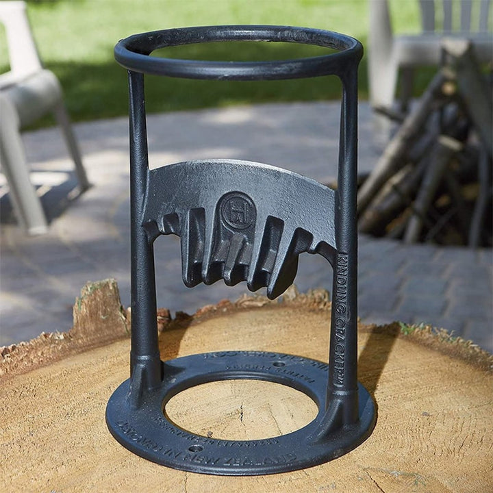 Cast Iron Wood Splitter For Camping And Firewood - Image 7