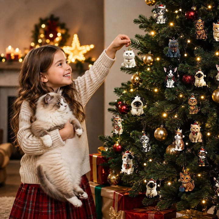 Cat Advent Calendar 2026 With 24 Christmas Ornaments - Image 4