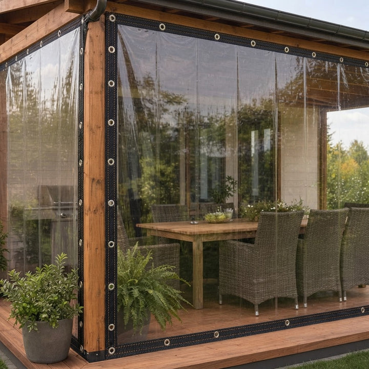 Clear PVC Tarpaulin - Image 1
