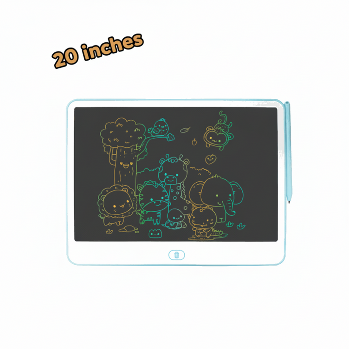 LCD Writing Tablet for Kids – Colorful Drawing Board, Reusable Doodle Pad, Screen-Free Learning Toy