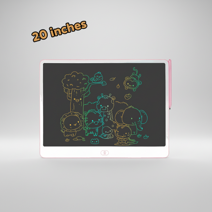 LCD Writing Tablet for Kids – Colorful Drawing Board, Reusable Doodle Pad, Screen-Free Learning Toy