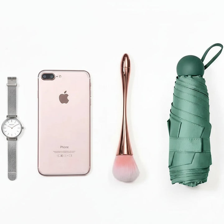 Compact Umbrella with Streamlined Foldable Design and Carry Strap - Image 5