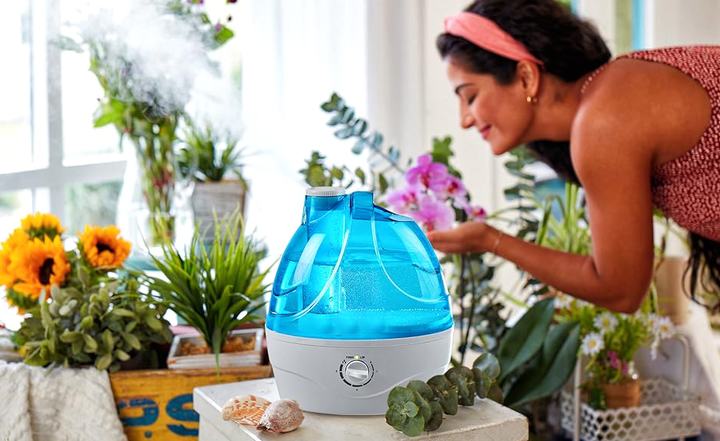 Cool Mist Humidifier With 2.2L Tank 360° Nozzle And Auto Shut-Off - Image 7