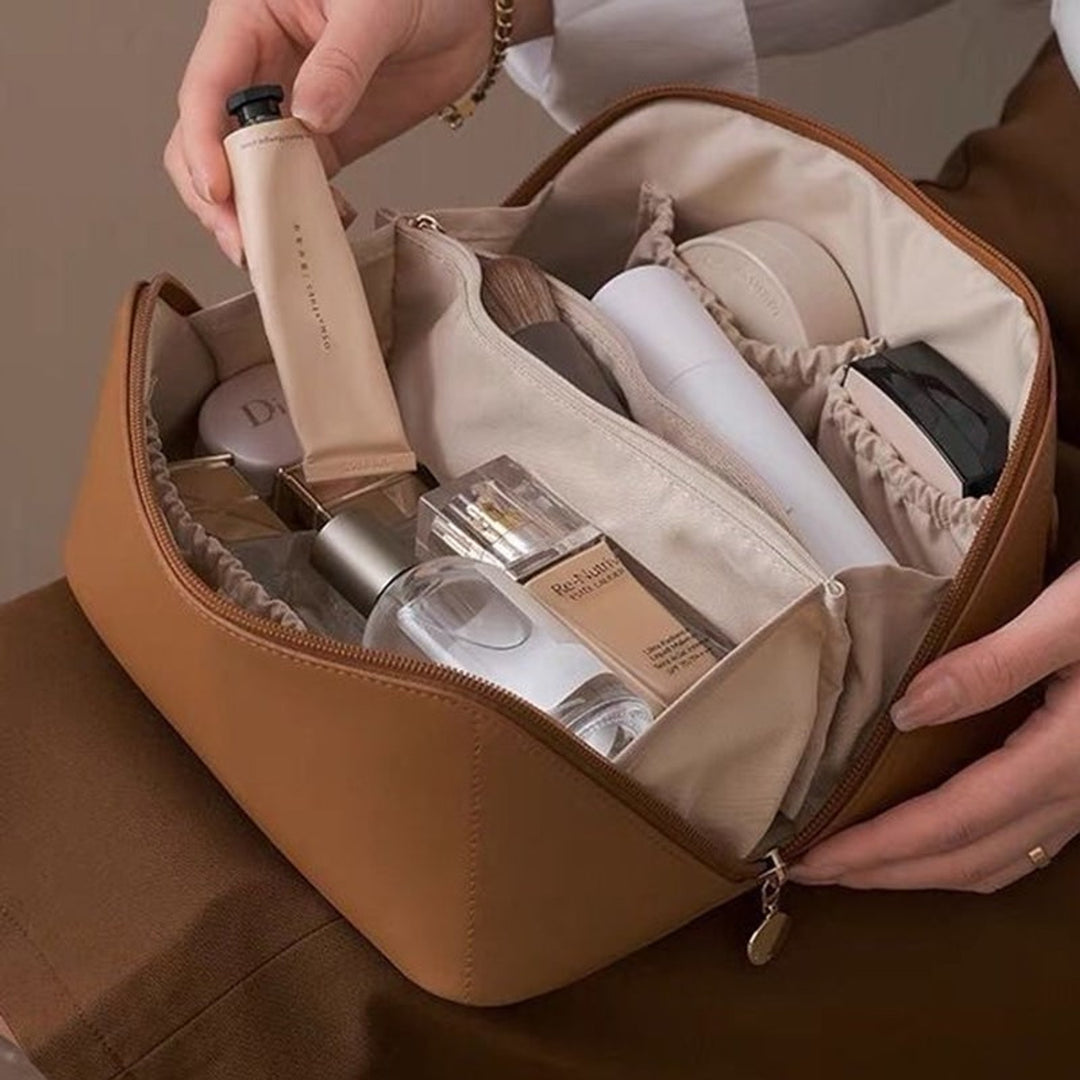 Cosmetic Bag with Secure Zipper Closure and Durable - Image 1