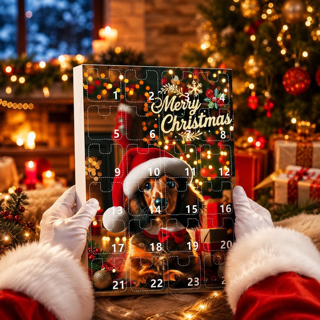 Dachshund Advent Calendar With 24 Festive Dog-Themed Surprises - Image 3