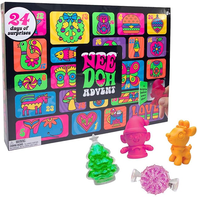 Daily Discovery Christmas Advent Calendar With Squishy Toys With 24 Days Of Sensory Surprises - Image 1