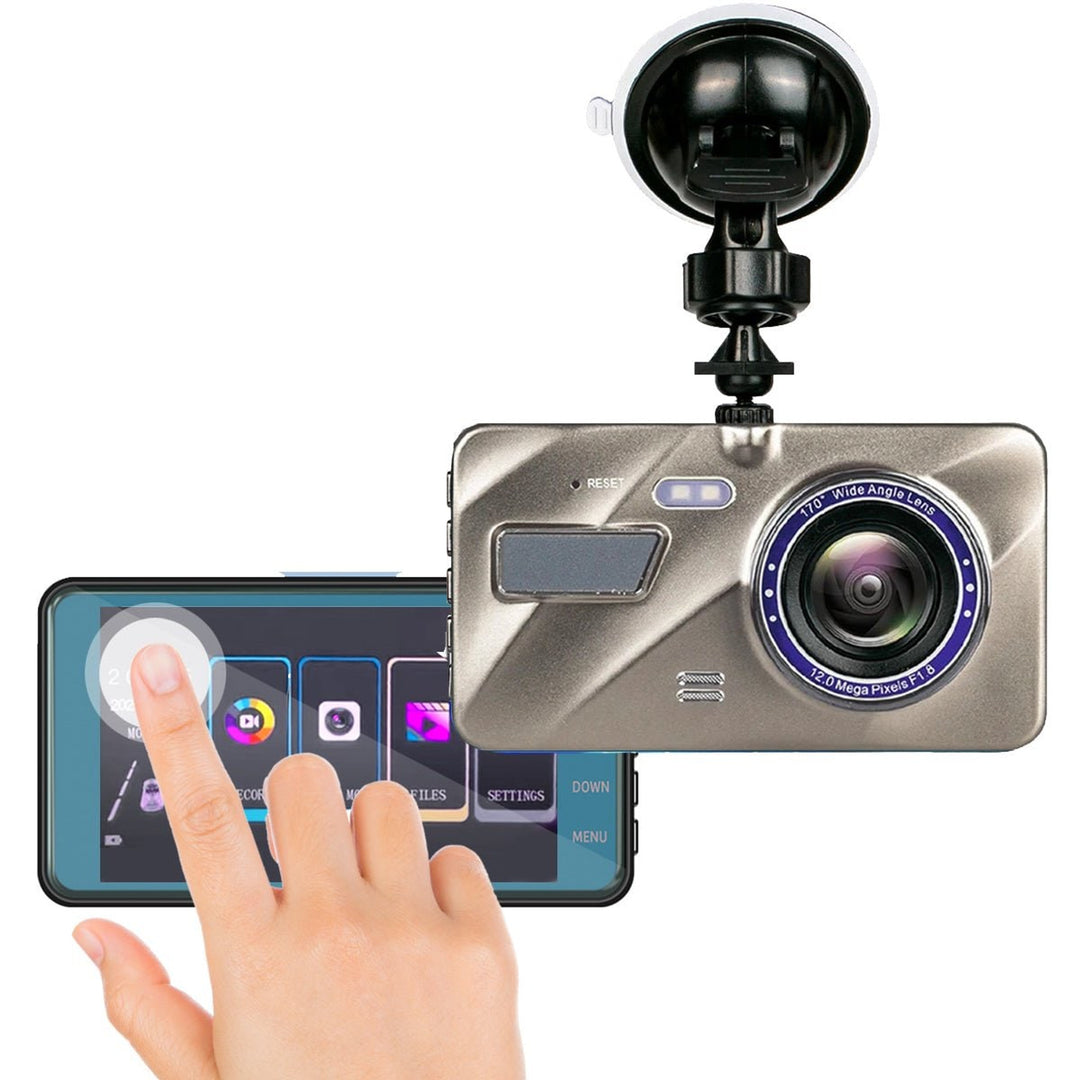 Dashcam 1080p Full HD With Night Vision Front And Rear - Image 4