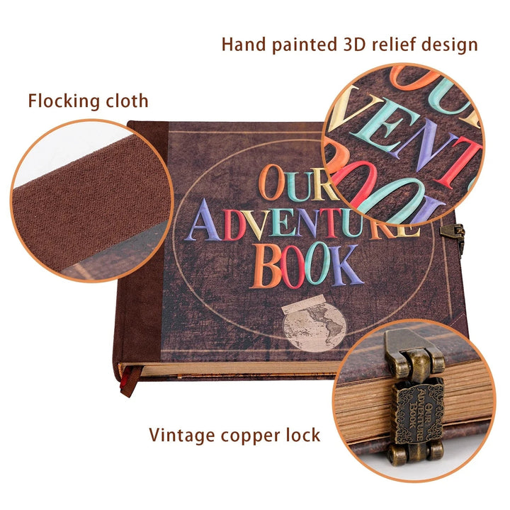 Diy Scrapbook Photo Album With 146 Pages Of Creative Freedom For Memories - Image 3