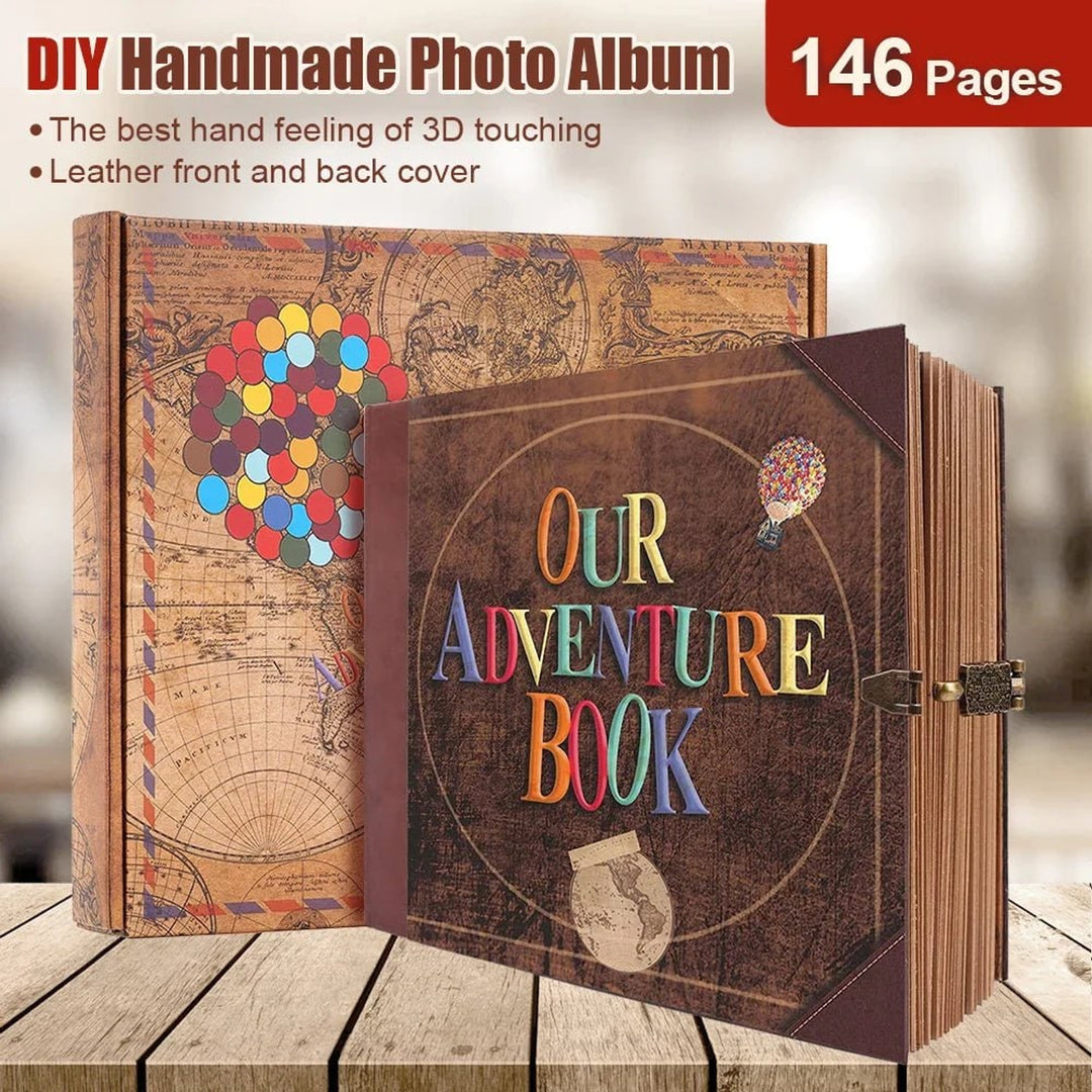 Diy Scrapbook Photo Album With 146 Pages Of Creative Freedom For Memories - Image 2