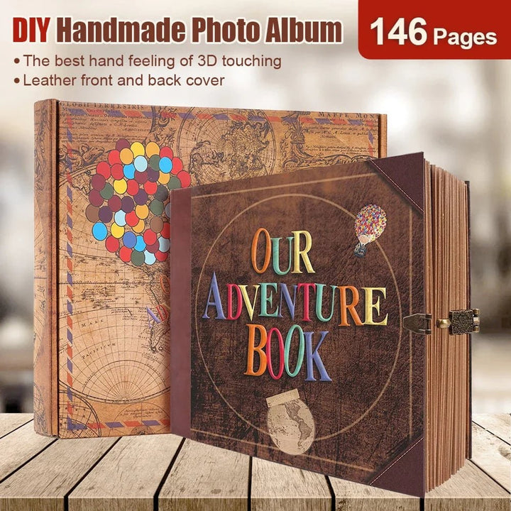 Diy Scrapbook Photo Album With 146 Pages Of Creative Freedom For Memories - Image 2