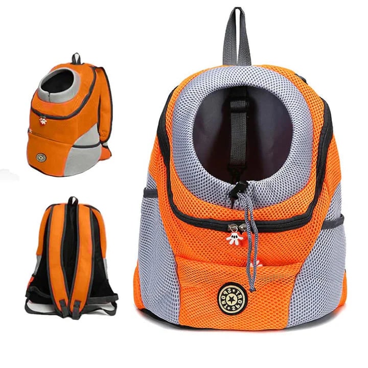 Dog Backpack with Adjustable Fit and Safety Hook - Image 3