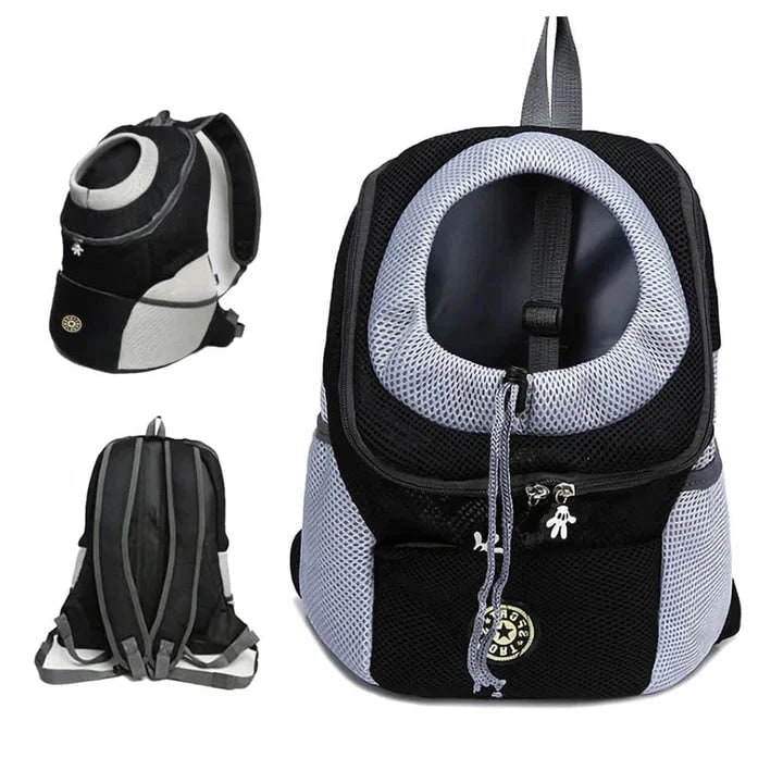 Dog Backpack with Adjustable Fit and Safety Hook - Image 4