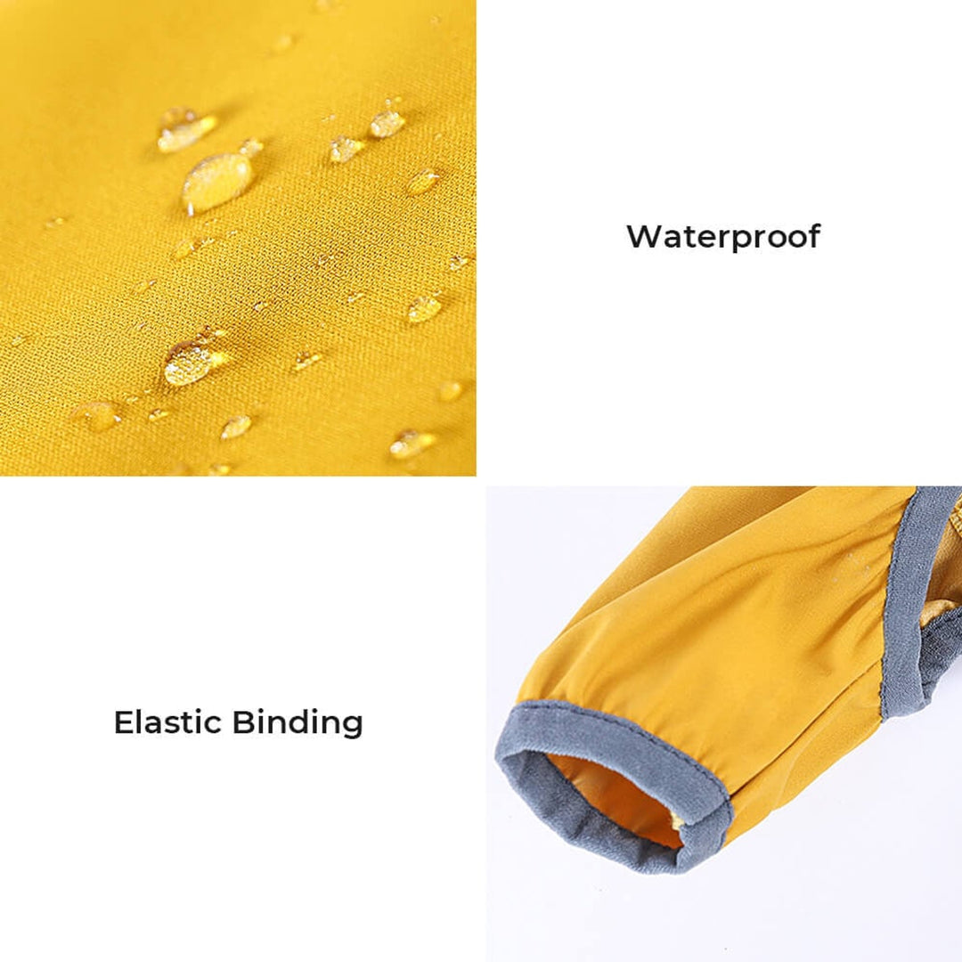 Dog Raincoat With Water-Repellent Material And Reflective Details - Image 7