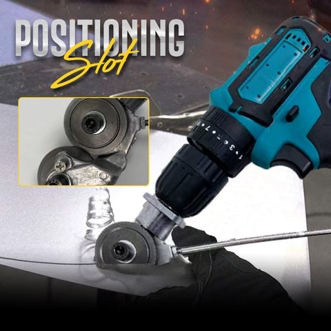 Drill Shear Attachment For Electric Drill Safe & Durable Metal Cutter - Image 7
