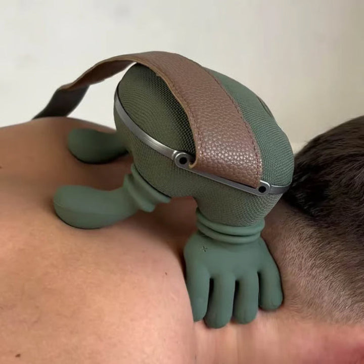 Nackmassager med värme och vibration – lindra spänningar och muskelvärk