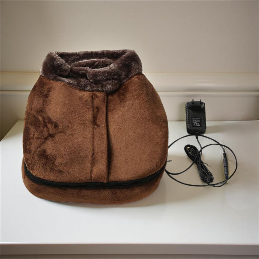 Electric Foot Massager With Shiatsu Vibration And Warming Heat - Image 3