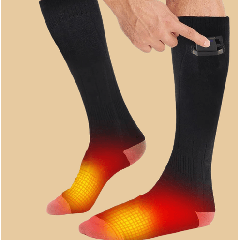 Electric Heated Socks With 4000mah Rechargeable Battery Up To 8 Hours Of Warmth - Image 1