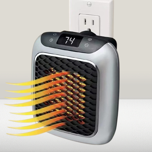 Electric Portable Mini Heater With Remote Control Wall-Mounted Design And 12-Hour Timer - Image 1