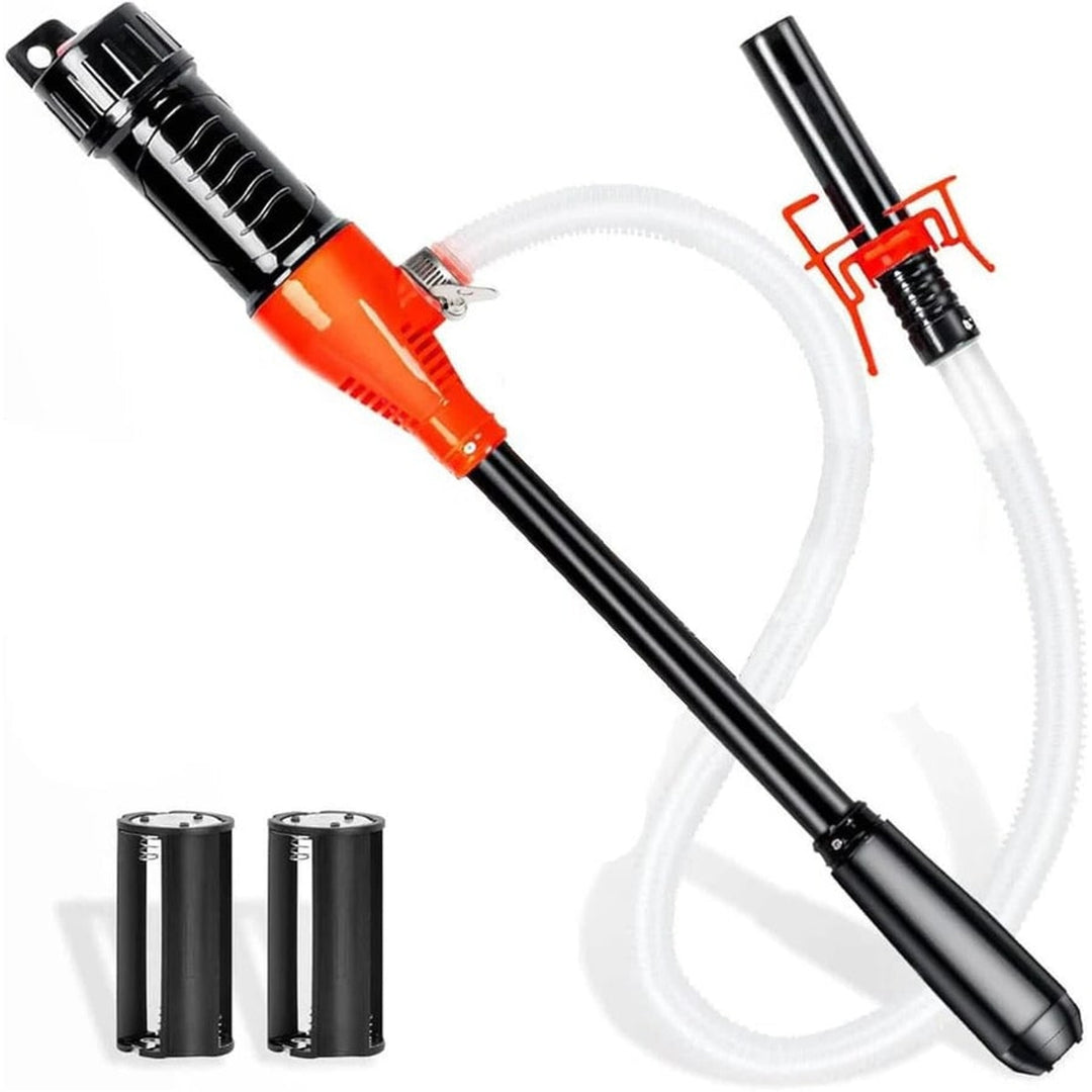 Electric Siphon Pump Portable Battery Powered One-Button Liquid Transfer Tool - Image 1