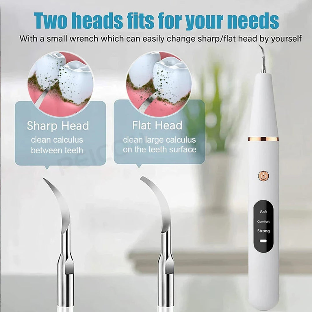 Electric Teeth Cleaner With LED Screen 3 Modes USB Rechargeable - Image 6