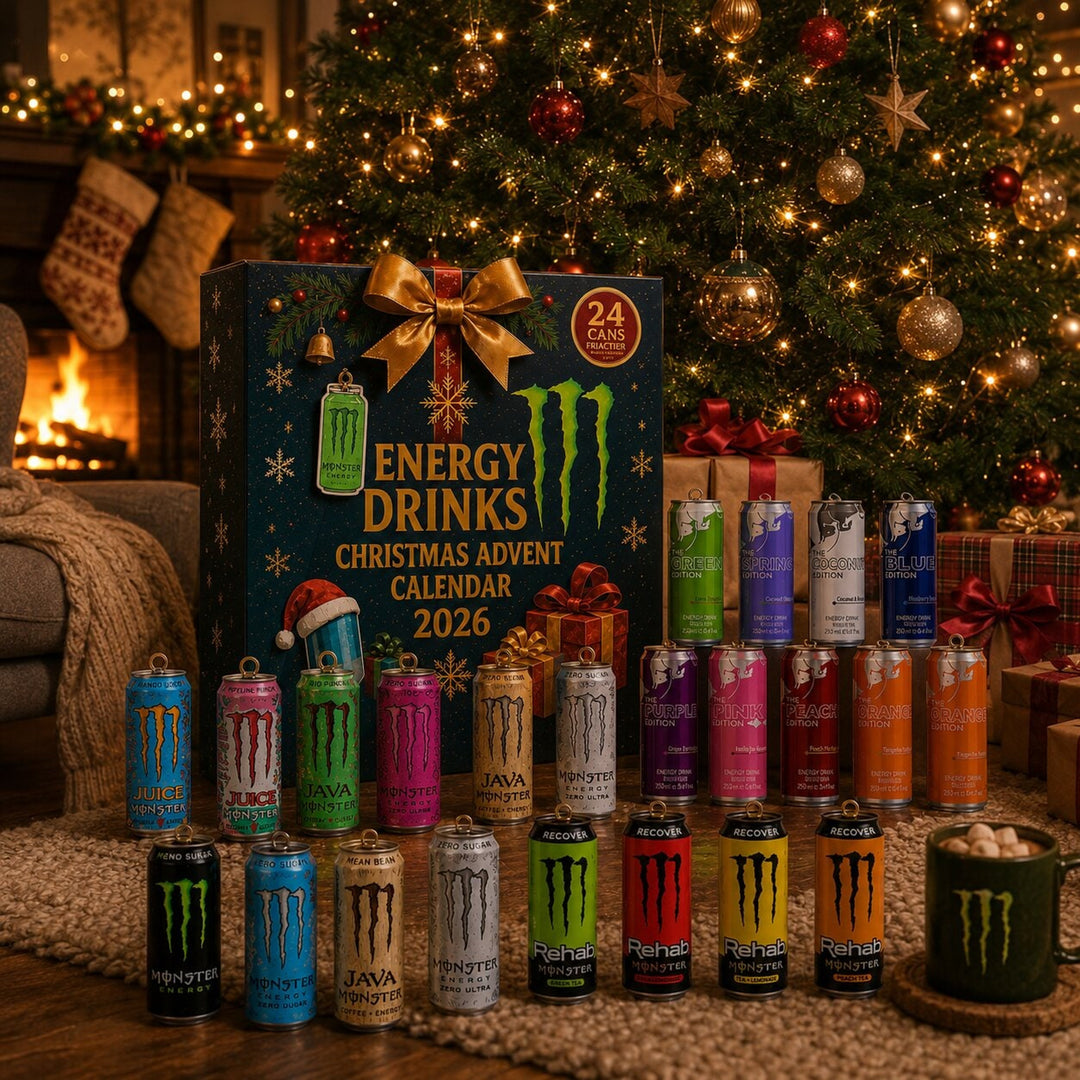 Energy Drink Advent Calendar 2026 24 Door Christmas Countdown With Mini Cans - Image 6