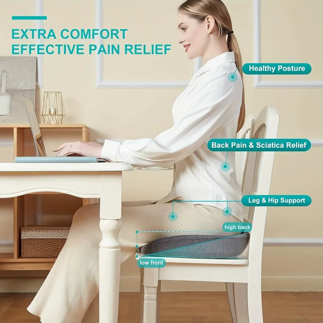 Ergonomic Non-slip Memory Foam Seat Cushion - Image 4
