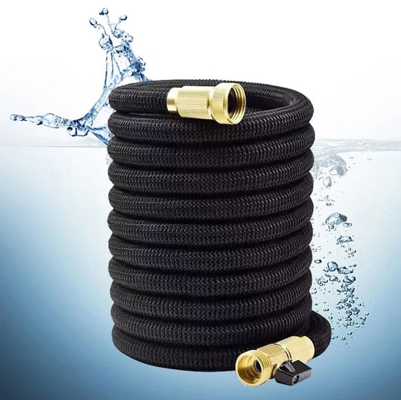 Expandable Garden Hose With Aluminium Connectors Lightweight And Durable For Patio Garden And Car Care - Image 9