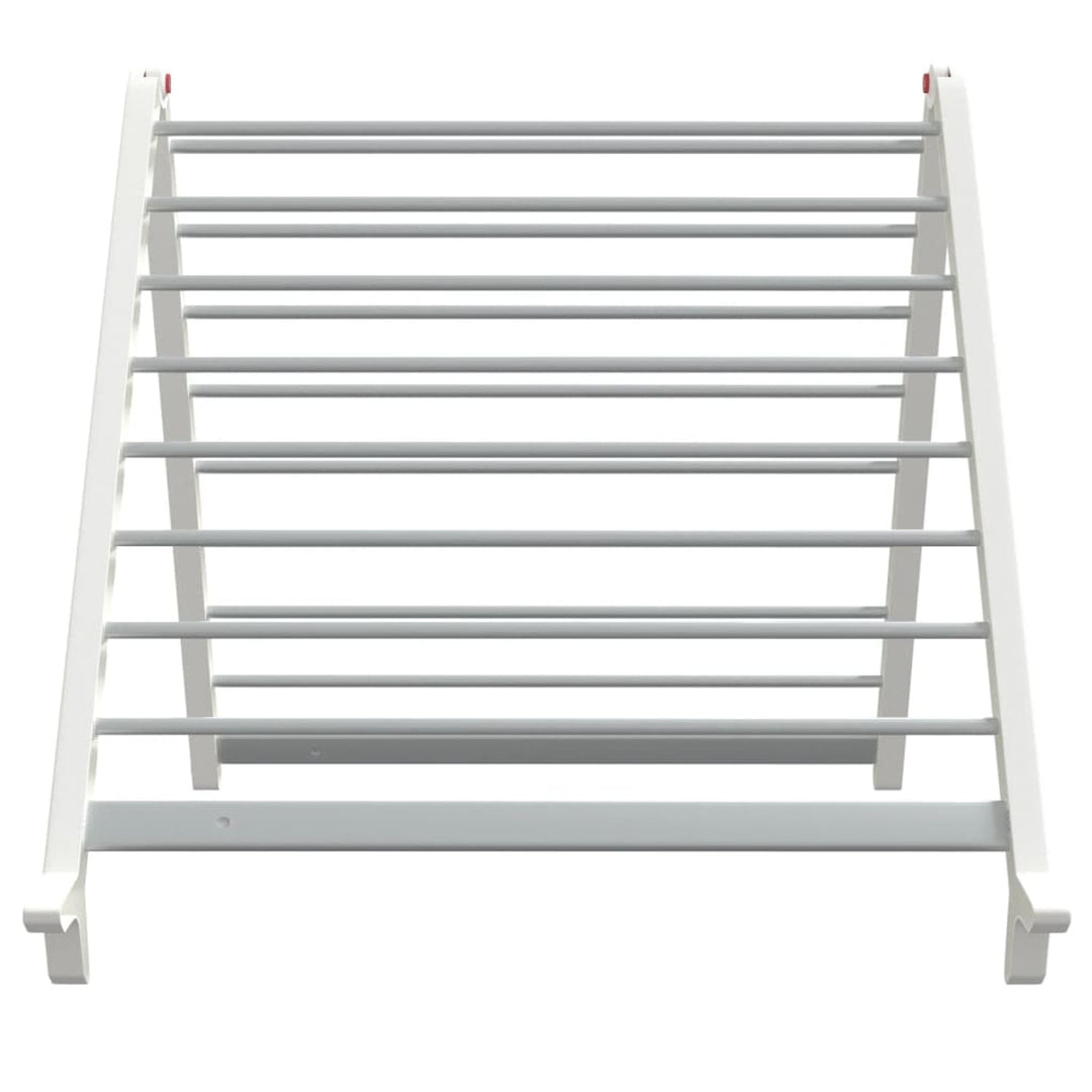 Extendable Clothes Airer For Bathtub Saves Floor Space With A Sturdy Foldable Aluminum Frame - Image 7