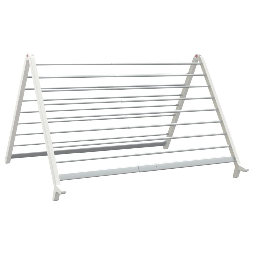 Extendable Clothes Airer For Bathtub Saves Floor Space With A Sturdy Foldable Aluminum Frame - Image 8