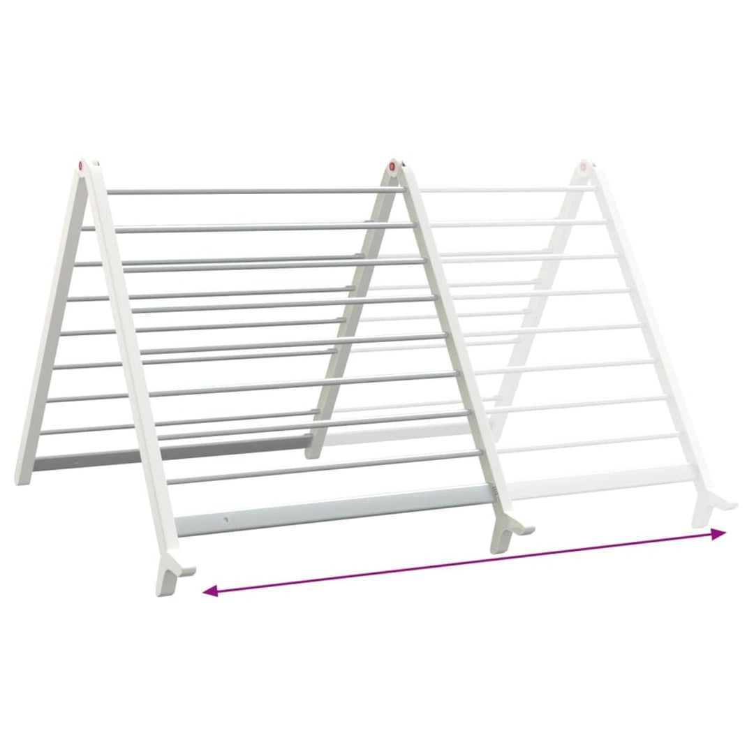 Extendable Clothes Airer For Bathtub Saves Floor Space With A Sturdy Foldable Aluminum Frame - Image 4