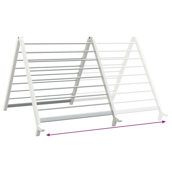 Extendable Clothes Airer For Bathtub Saves Floor Space With A Sturdy Foldable Aluminum Frame - Image 4