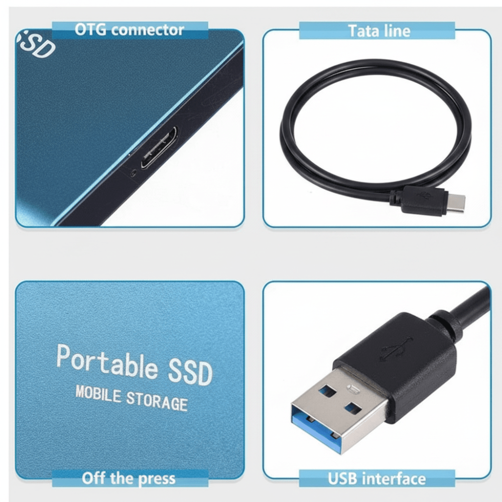 External Ssd Portable Mobile Storage Device Usb C Ssd - Image 6