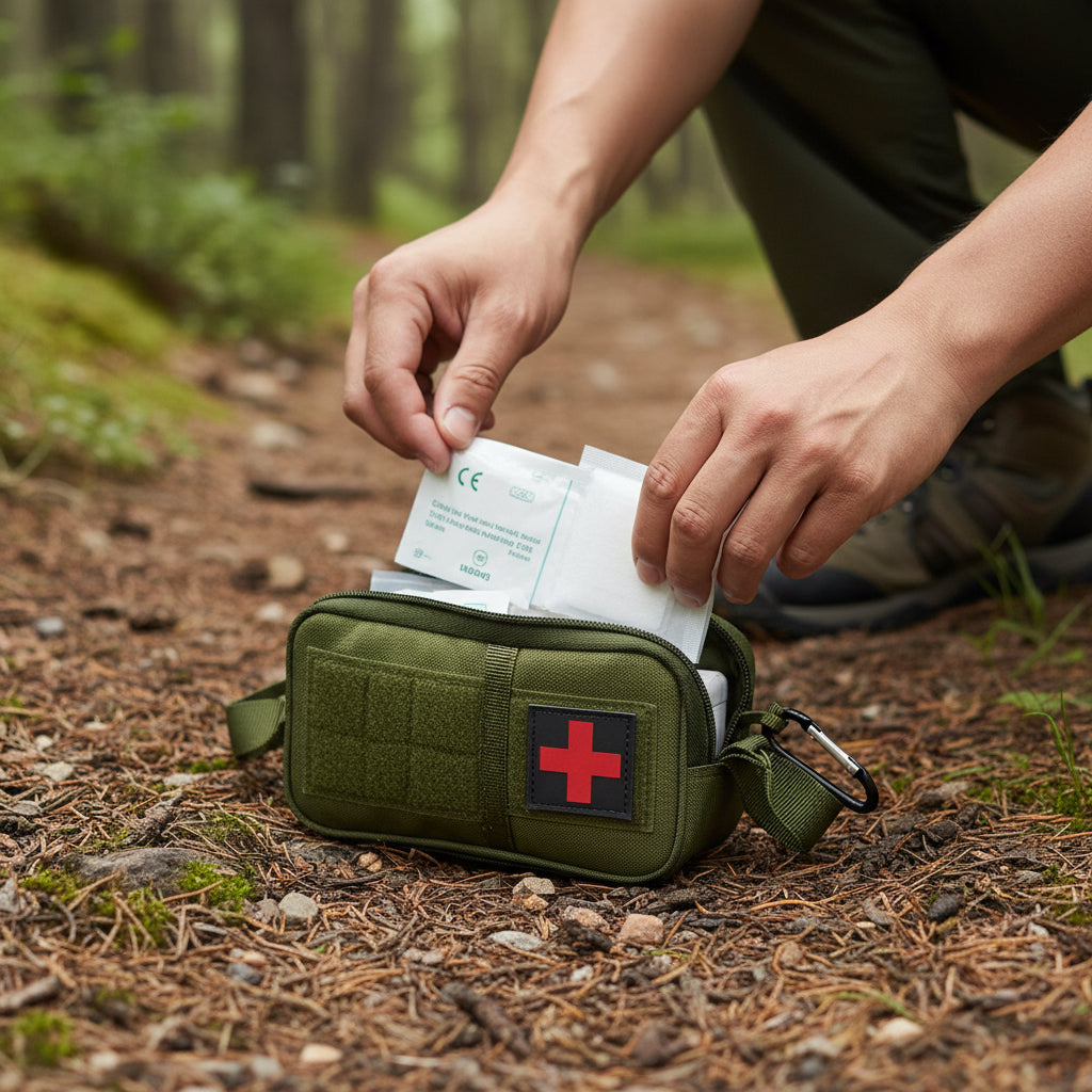Portable First Aid Kit – Emergency Survival Set for Car, Travel & Home