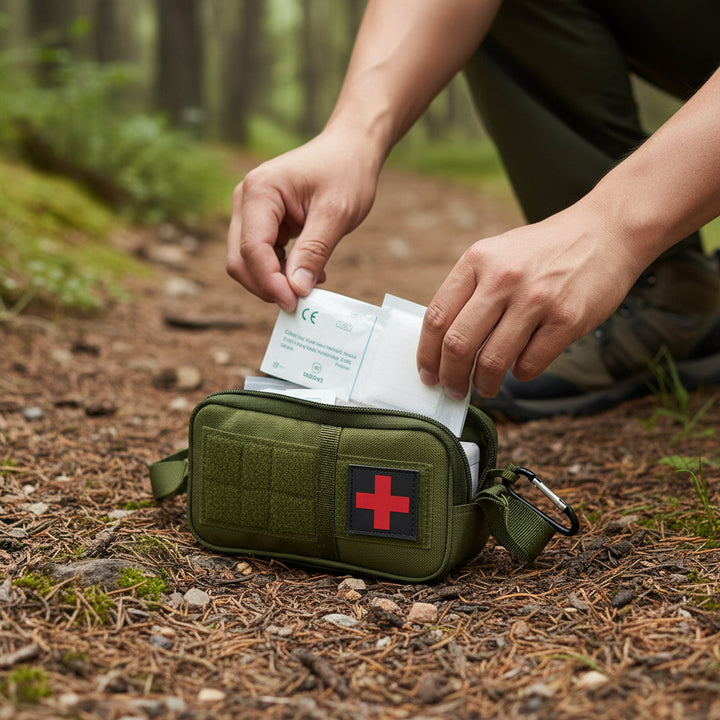 Portable First Aid Kit – Emergency Survival Set for Car, Travel & Home