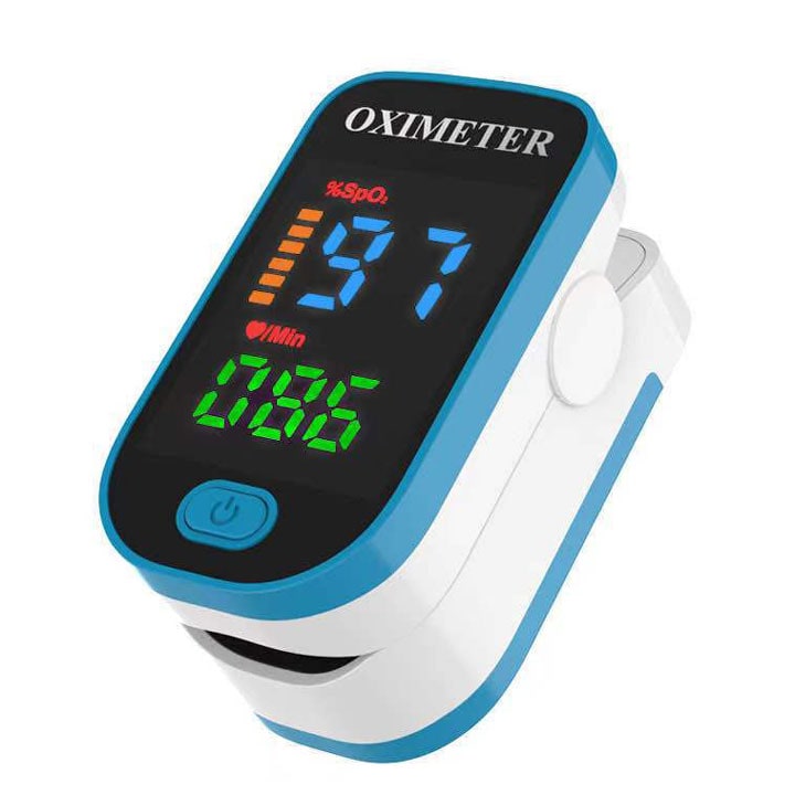 Fingertip Oximeter Portable Wellness Monitor For Quick Insight Into Daily Oxygen Levels & Heart Activity - Image 4