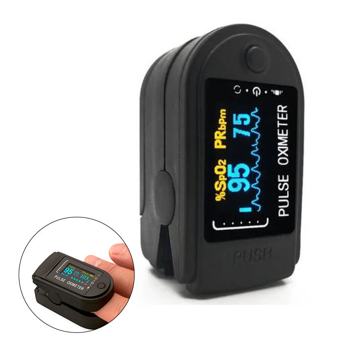 Fingertip Oximeter Portable Wellness Monitor For Quick Insight Into Daily Oxygen Levels & Heart Activity - Image 7