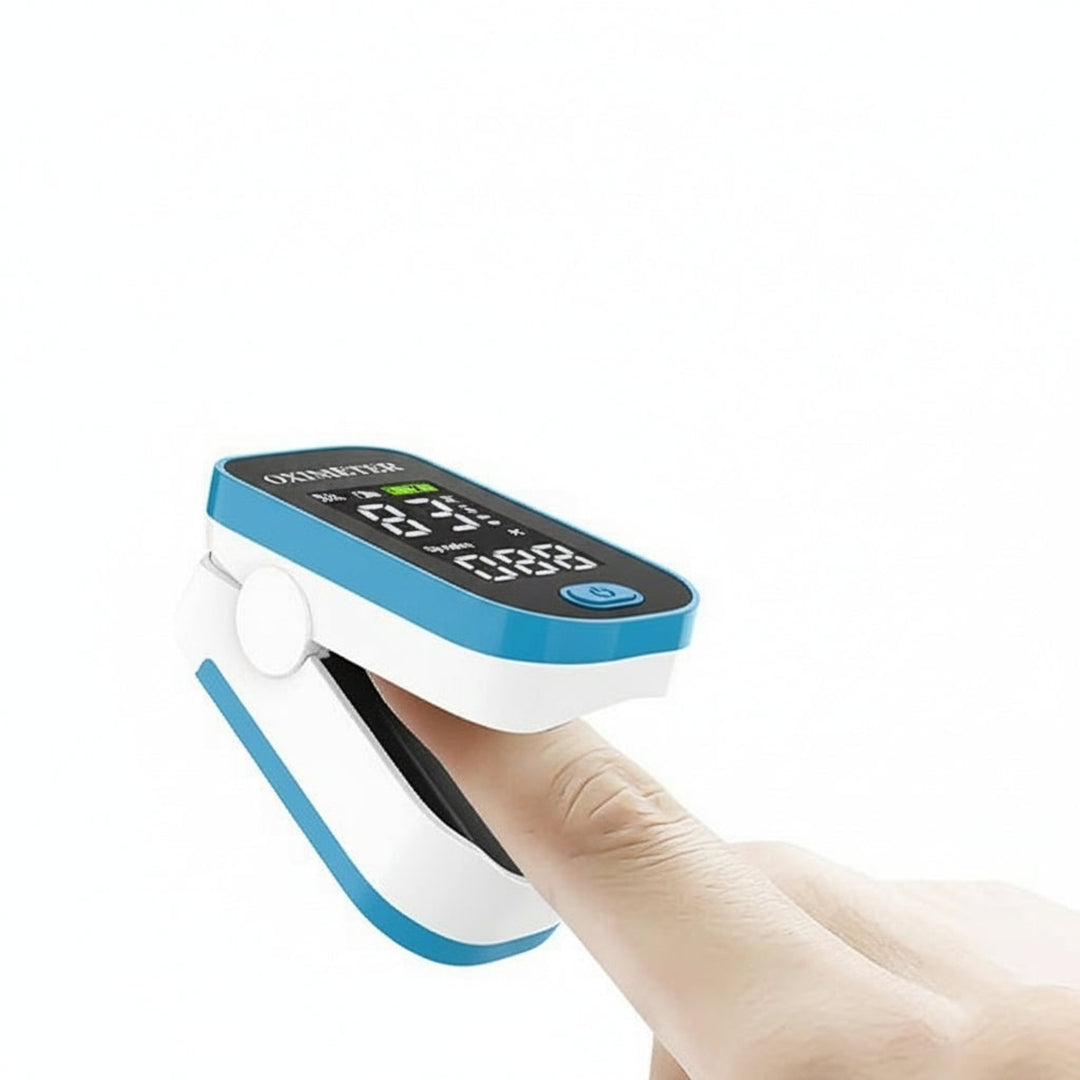 Fingertip Oximeter Portable Wellness Monitor For Quick Insight Into Daily Oxygen Levels & Heart Activity - Image 10