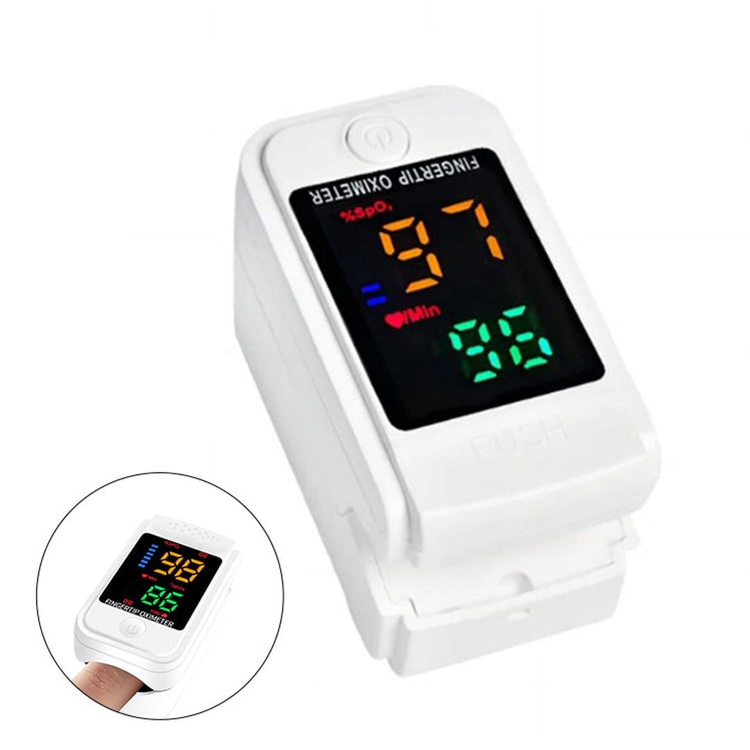 Fingertip Oximeter Portable Wellness Monitor For Quick Insight Into Daily Oxygen Levels & Heart Activity - Image 6