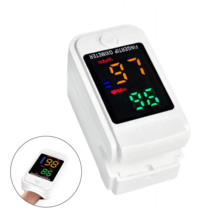 Fingertip Oximeter Portable Wellness Monitor For Quick Insight Into Daily Oxygen Levels & Heart Activity - Image 6