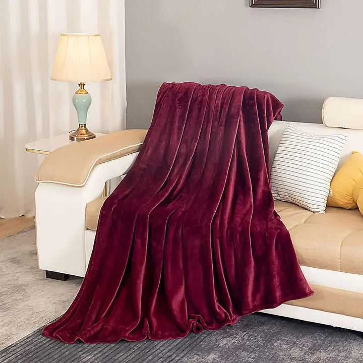 Fleece Throw Blanket Plush Soft Cozy - Image 10